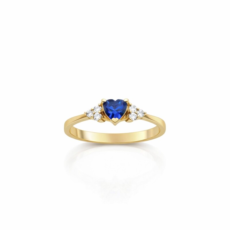 Kalpte Safir Yüzük